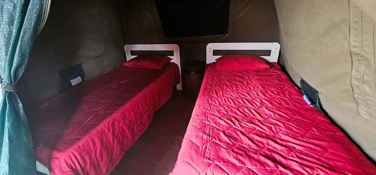 3x3m dome tent exterior