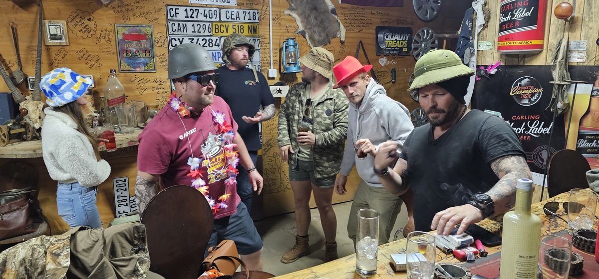 Bar and entertainment area at Rooidakkies Tankwa Karoo campsite