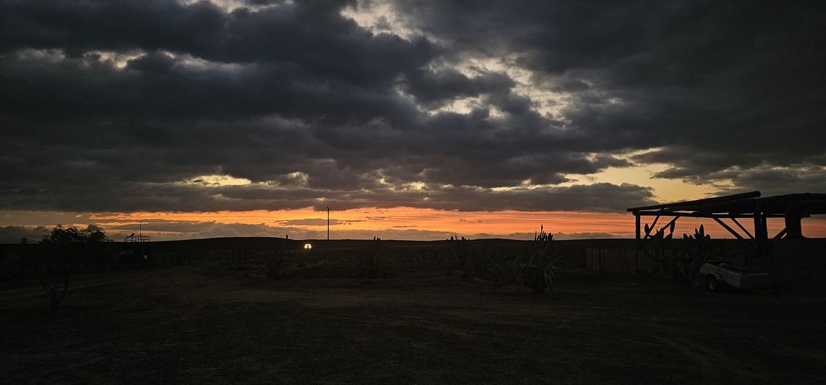 Sunrise over the Karoo