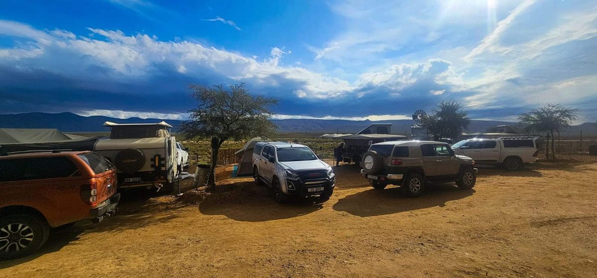 Full campsite overview